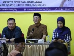 Legislator PAN Bulukumba Temu Konstituen di Ujung Loe