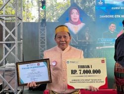 Abdul Wahid Nara Raih Juara I Kepsek Inovatif pada Jambore GTK Hebat 2024 Sulsel