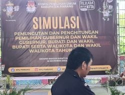 KPU Pinrang Gelar Simulasi Pemungutan dan Penghitungan Suara Pilkada 2024