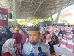 Perayaan HUT ke-417 Kota Makassar, Pjs Wali Kota Arwin Aziz Soroti Pertumbuhan Ekonomi dan Kebahagiaan Warga