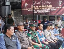 Pj Bupati Pinrang Bersama Forkopimda Lepas Logistik Pilkada 2024