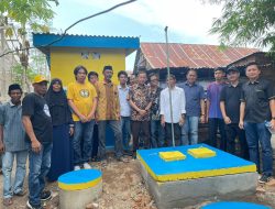 Hamka B Kady Monitoring SPALDS di Desa Manjalling