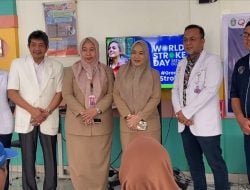 Peringati Hari Stroke Sedunia, RSUD Andi Makkasau Edukasi Pengunjung Cegah Penyakit Stroke