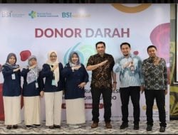 BSI Bekerjasama Rumah Sakit Wahidin Gelar Donor Darah