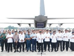 Kementerian Imigrasi dan Pemasyarakatan Kirim Bantuan Kemanusiaan untuk Korban Erupsi Gunung Lewotobi di NTT