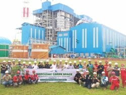 Energizing Green Spaces, PLN dan Masyarakat Desa Binjeita Tanam 465 Pohon di Area PLTU Sulut-1