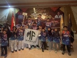 MF Taekwondo Mamuju Boyong Emas Sekaligus Juara Umum Satu di Kejuaraan di Polman