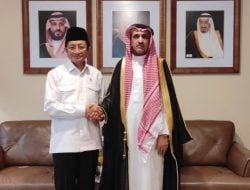 Menteri Agama Nasaruddin Umar Kunjungi Kedubes Arab Saudi, Bahas Persiapan Haji 2025