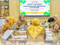 Rapat Tim Kerja RSUD La Mappapenning Bone: Dukung Aksi Perubahan OLAH SI WEB