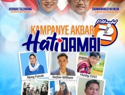 Catat Tanggalnya, Kampanye Akbar Hati Damai Hadirkan Artis Top dan Musisi Lokal