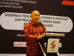 Kanwil Kemenkumham Sulsel Gelar Desiminasi Perluasan Layanan E-Passport dan Pengawasan Orang Asing Menjelang Pilkada Tahun 2024