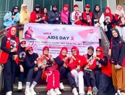 Peringati Hari AIDS Sedunia, PIM Makassar Gelar Senam Sehat dan Kampanye Edukasi