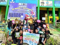 Mahasiswa KKN UIM Al Gazali Gelar Lomba Mewarnai di SDN 7 Salotungo Soppeng