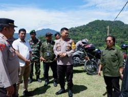 Kapolres Tana Toraja Pantau Langsung PSU di TPS 1 Bombongan dan TPS 1 Uliin