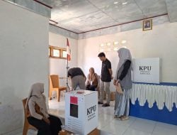 TPS 001 Mario Kecamatan Mare Gelar PSU Pemilihan Gubernur dan Wakil Gubernur Sulsel