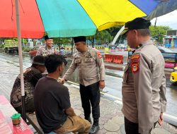 Satbinmas Polres Pelabuhan Makassar Gencarkan Patroli Dialogis, Jaga Harmoni Pasca Pilkada Serentak