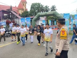 Polres Tator Turunkan Ratusan Personel, Amankan Event Lovely Toraja Run 2024 