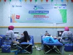 Rangkaian HUT ke-3, IDSurvey Gelar CSR Donor darah 