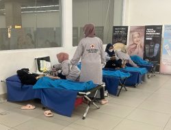 CitraCosmetic Bersama PMI Makassar Sukses Gelar Donor Darah