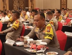 Kapolres Pelabuhan Makassar Hadiri Rapat Koordinasi Lintas Sektoral Operasi Lilin 2024