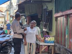 Jelang Nataru dan Pasca Pilkada, Bhabinkamtibmas Kelurahan Mampu Intensifkan Imbauan untuk Jaga Kamtibmas