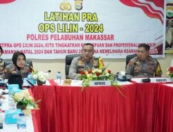 Lat Pra Ops Lilin 2024: Wujud Kesiapan Polres Makassar Lindungi Masyarakat di Akhir Tahun