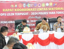 Jelang Nataru Polres Tator Gelar Rakor Lintas Sektoral, Ini Tujuannya