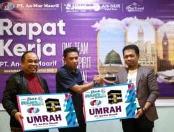 PT An-nur Maarif Kembali Sumbang Hadiah Umrah di Fajar Run