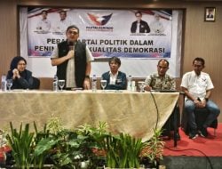 Munafri Ajak Perindo Kawal Pemerintahan Kedepan