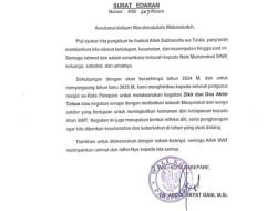 Sambut Pergantian Tahun, Pemkot Parepare Imbau Pengurus Masjid Gelar Zikir dan Doa Bersama