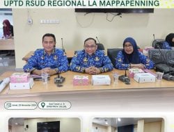 Rapat Kerja OPD dengan DPRD Provinsi Sulsel Mitra Komisi E UPTD RSUD Regional La Mappapenning