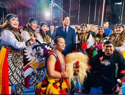Meriahkan Pra Olimpiade Paris 2024, PLN Hadirkan Reog Ponorogo di Acara Exhibition Pencak Silat