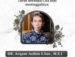 Pengamat Politik Kebangsaan, Arqam Azikin, Berpulang, Direktur Harian Rakyat Sulsel Kenang Jasa dan Dedikasinya