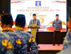 Pimpin Upacara Peringatan Hari Bela Negara ke-76, Kakanwil Kemenkumham Sulsel Ajak Seluruh Jajarannya Gelorakan Semangat Bela Negara