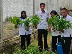 Kakanwil Taufiqurrakhman Apresiasi Panen Sawi, Kangkung Hingga Terong di Rutan Sengkang