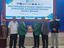 Guru Besar UMI Kembali Bertambah, Andi Tamsil Sandang Professor Pakar Biologi Reproduksi Ikan