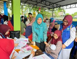 Nurlita Pantau Giat Posyandu, Sapa dan Hibur Anak Anak di Desa Pitue