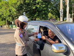 Cegah Resiko Kecelakaan, Sat Lantas Polres Parepare Lakukan Penyuluhan “Waktu Kerja Pengemudi”