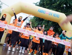 Ratusan Warga Makassar Antusias Ikuti Emina Fun Run 5K