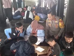 Polsek Paotere dan Mahasiswa Unhas Cetak Generasi Emas Indonesia