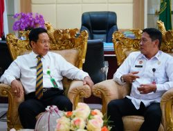 Perkuat Kolaborasi, Kakanwil Kemenkum Sulsel Kunjungi Ketua Pengadilan Tinggi