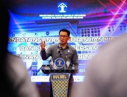 Tandatangani PK Pembangunan ZI, Kakanwil Andi Basmal Ajak Seluruh Pegawai Bekerja Sama Meraih WBBM