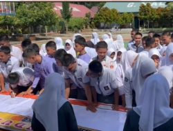 Tolak Kekerasan dan Perundungan, SMAN 7 Pinrang gelar Deklarasi 