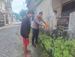 Bersama Warga, Polres Pelabuhan Makassar Bangun Kemandirian Pangan dari Pekarangan