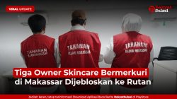 Tiga Owner Skincare Bermerkuri di Makassar Dijebloskan ke Rutan