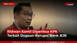 Ridwan Kamil Diperiksa KPK Terkait Dugaan Korupsi Bank BJB