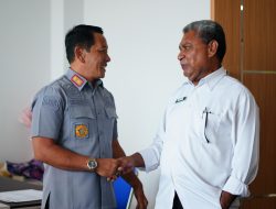 Pererat Sinergi Pascalebaran, Kakanwil Kemenkum Sulsel Kunjungi Kanwil KemenHAM Sulsel