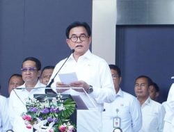 Kemenkum Sulsel Ikuti Apel Bersama Pascaleberan, Menko Yusril Ajak Pegawai Kembali Fokus Layani Publik