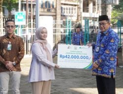 BPJS Ketenagakerjaan Serahkan Santunan Kematian Kepada Ahli Waris Non ASN RSUD Labuang Baji