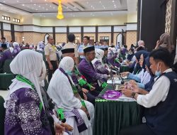 Kloter 1 dan 2 JCH Makassar Tiba di Asrama Haji, Lansia dan Disabilitas Mendapat Perhatian Khusus